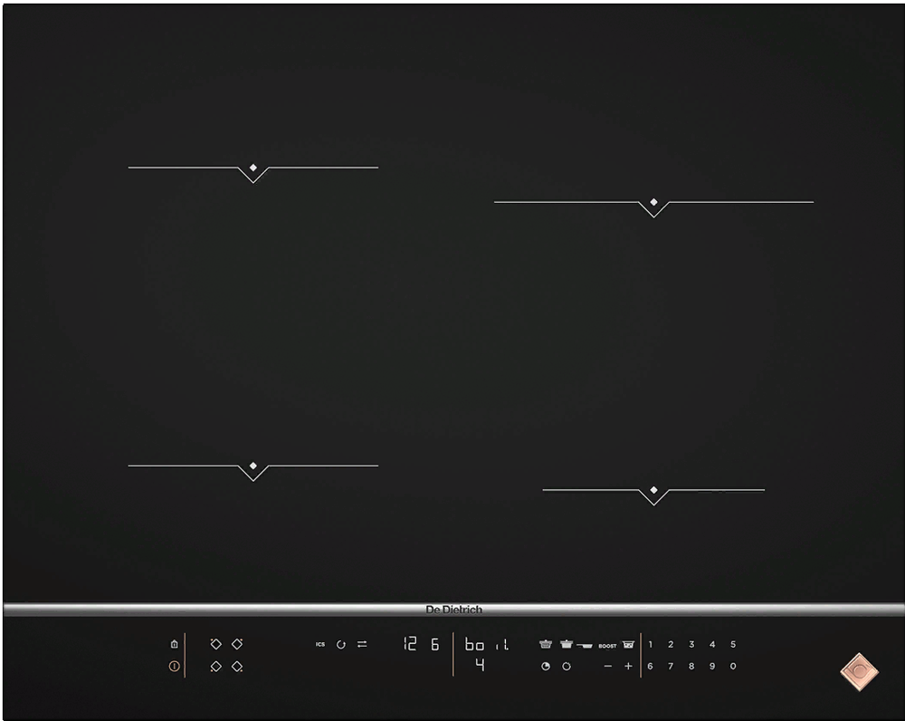 Фото товара: De Dietrich DPI7670XU индукционная поверхность