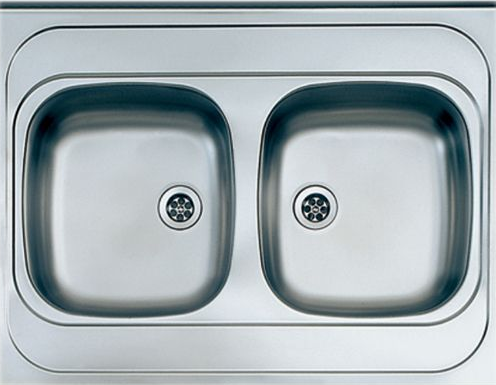 Фото товара: ALVEUS CLASSIC 40 NAT, мойка, нержавеющая сталь (в комплекте с сифоном 1071240)