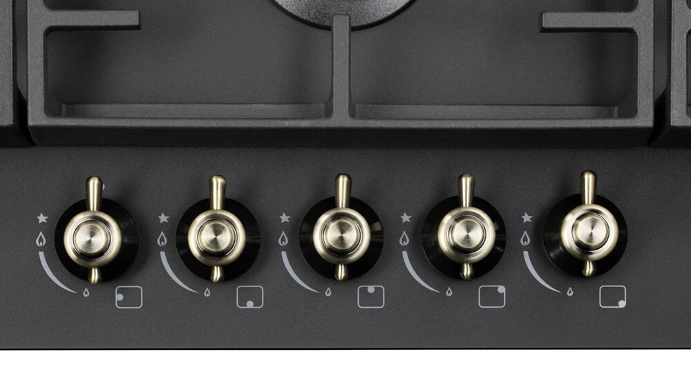 Детальное фото товара: HIBERG VM 9255 B газовая поверхность