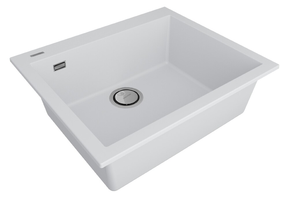 Детальное фото товара: Paulmark DECORATION 60, мойка, гранит, белый