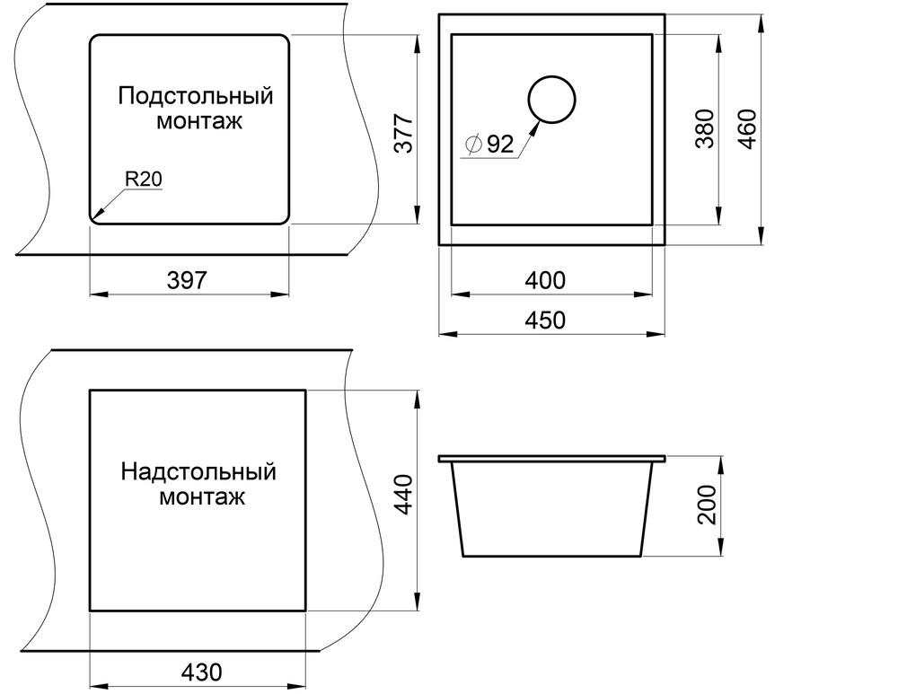 Схема встраивания