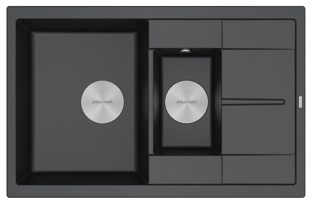 Фото товара: Paulmark FLUGEN 60/1,5, мойка, гранит, черный