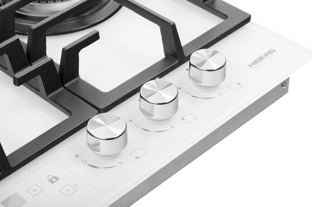 Детальное фото товара: HIBERG VM 4235 W газовая поверхность