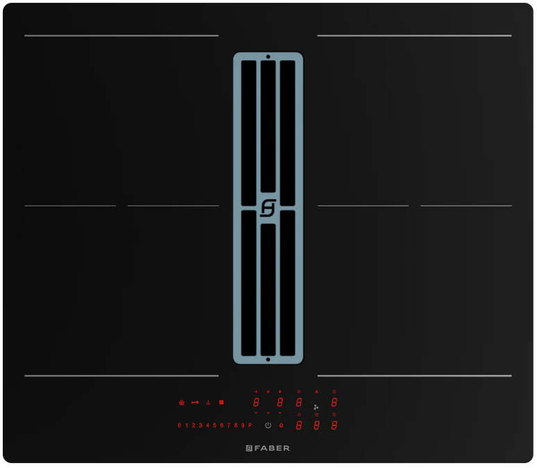 Детальное фото товара: Faber GALILEO SLIM F600 индукционная поверхность