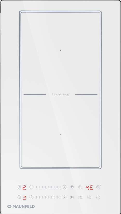 Фото товара: Maunfeld CVI292S2BWH индукционная поверхность
