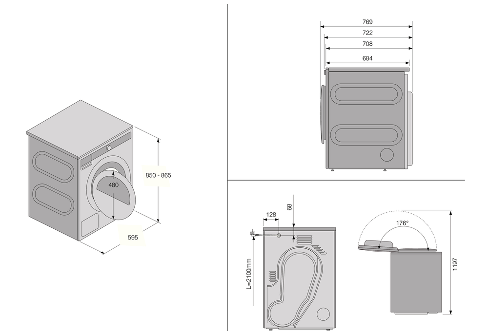 ASKO T410HD.W.P Детальное фото товара: ASKO T410HD.W.P