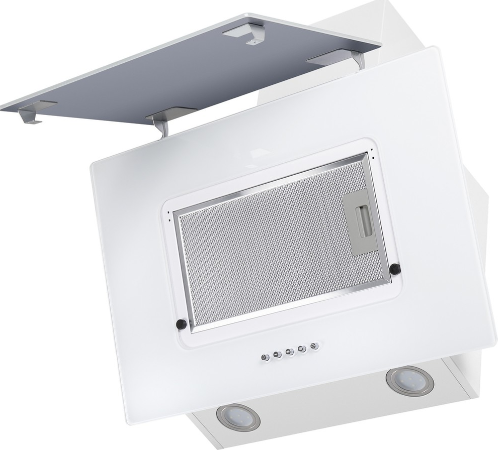 Детальное фото товара: Maunfeld WIND PUSH 60 Glass White