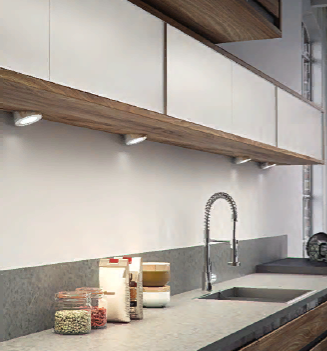 Фото товара: Domus Line Atom OB светодиодный светильник, хром, свет теплый