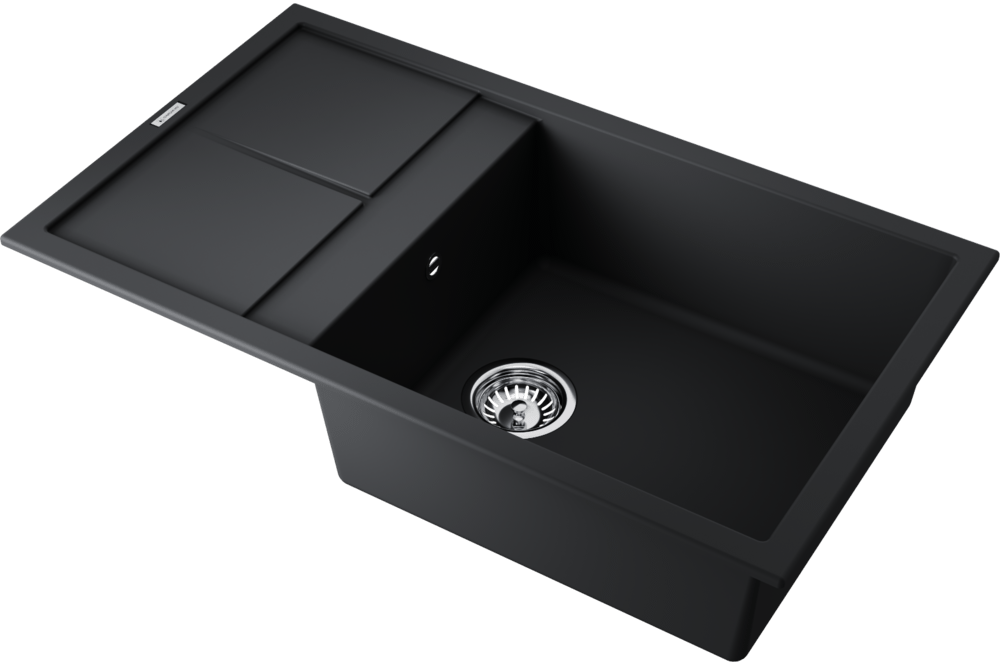 Детальное фото товара: Omoikiri Sumi 86A-GB, мойка, керамика, графит