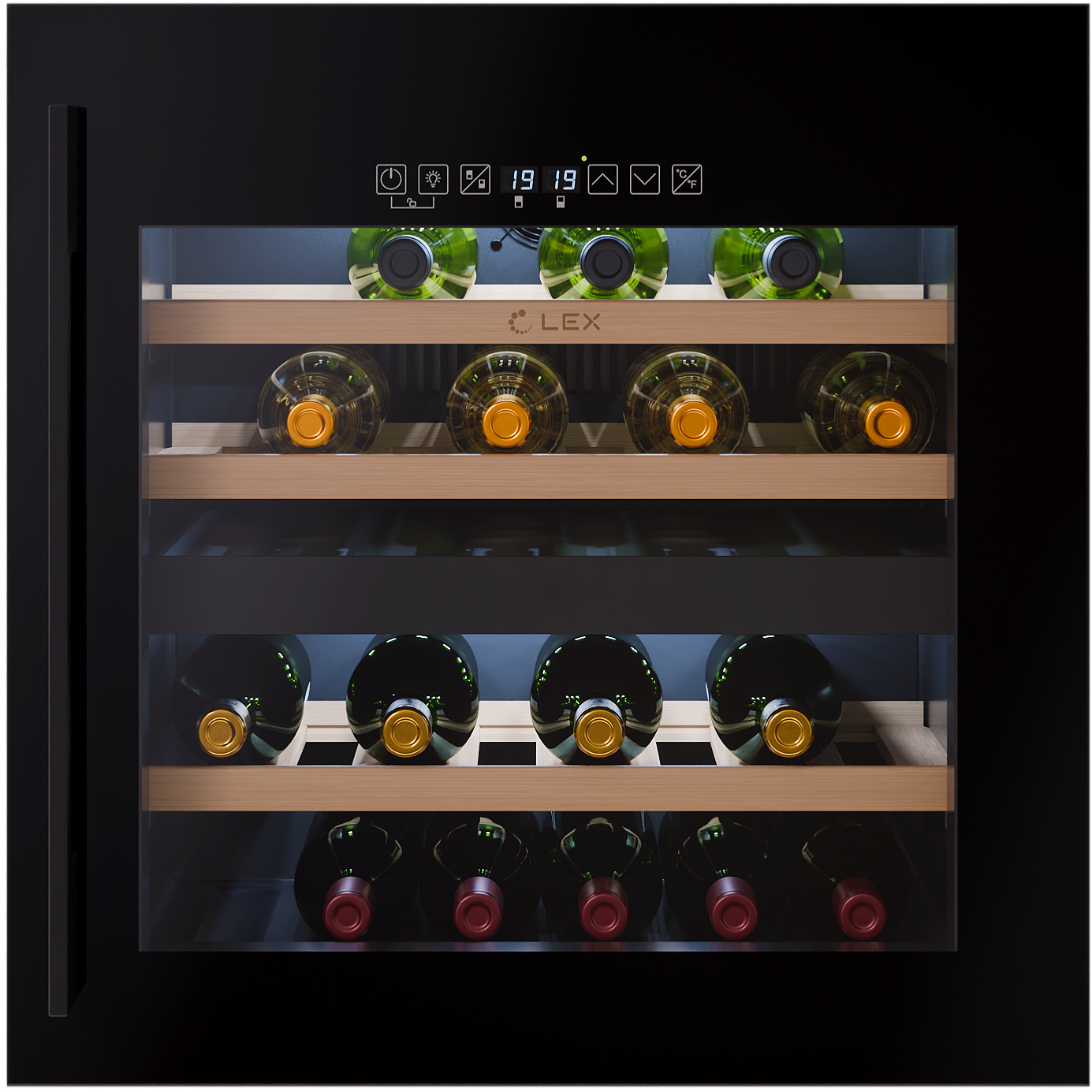 Фото товара: LEX LWD6036BL dual zone S