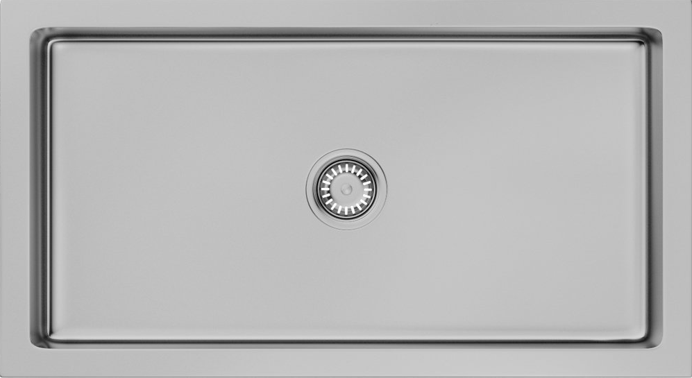 Фото товара: Omoikiri Mikura 83-SI, мойка, керамика, silver