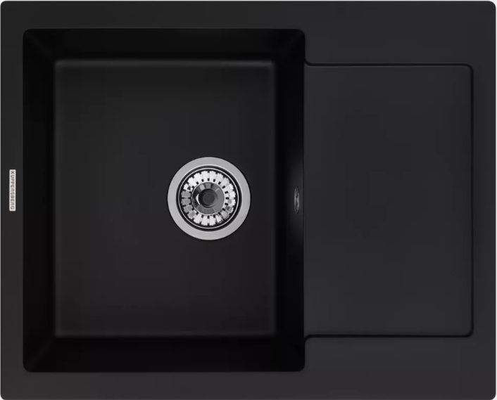 Фото товара: Kuppersberg MODENA 1B1D BLACK METAL