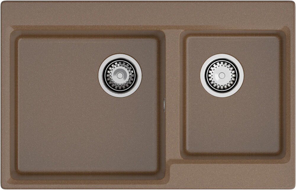 Фото товара: GranFest LEVEL GF-LV-780K, мойка, мрамор, терракот