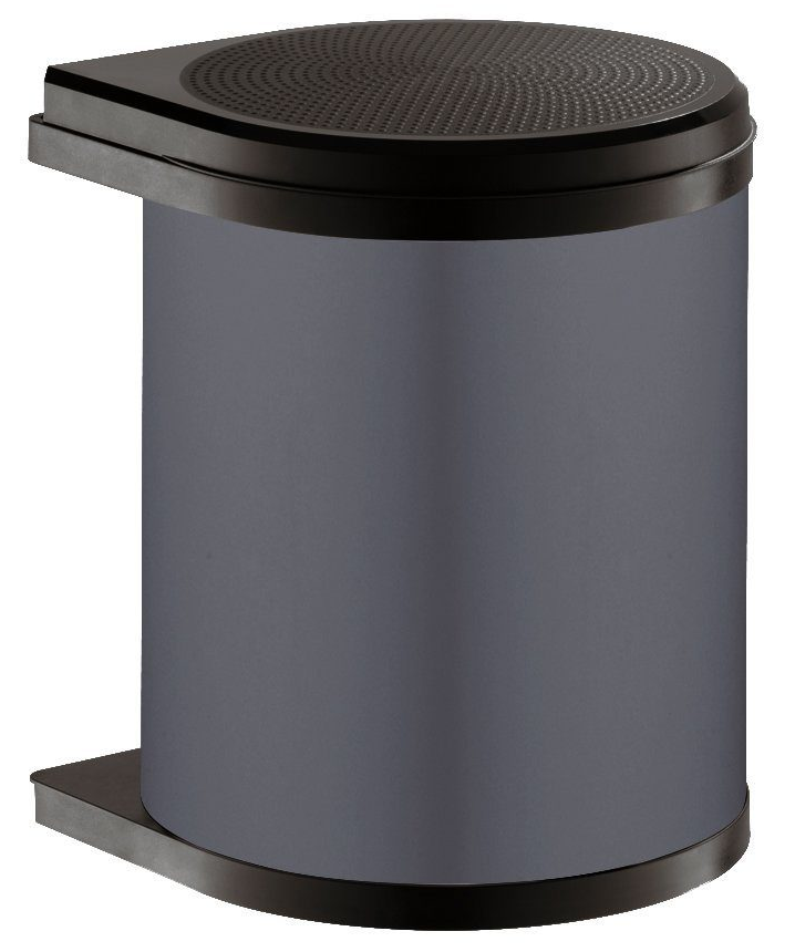 Фото товара: Hailo Mono мусорное ведро 15 л в распашной шкаф от 400 мм