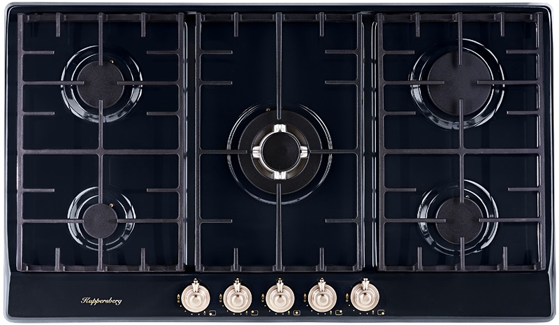 Фото товара: Kuppersberg FV9TGRZ ANT Silver газовая поверхность