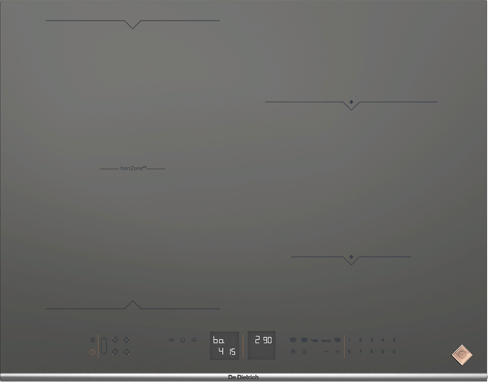 Фото товара: De Dietrich DPI7686GP индукционная поверхность