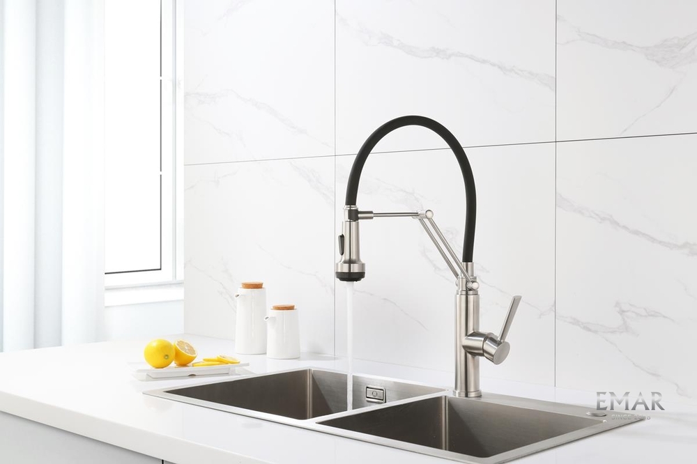 Детальное фото товара: Emar ECB 7012, смеситель, сатин