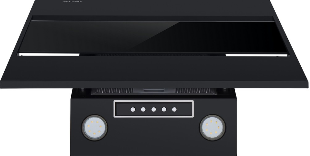 Детальное фото товара: Maunfeld BRIDGE 60 black glass black