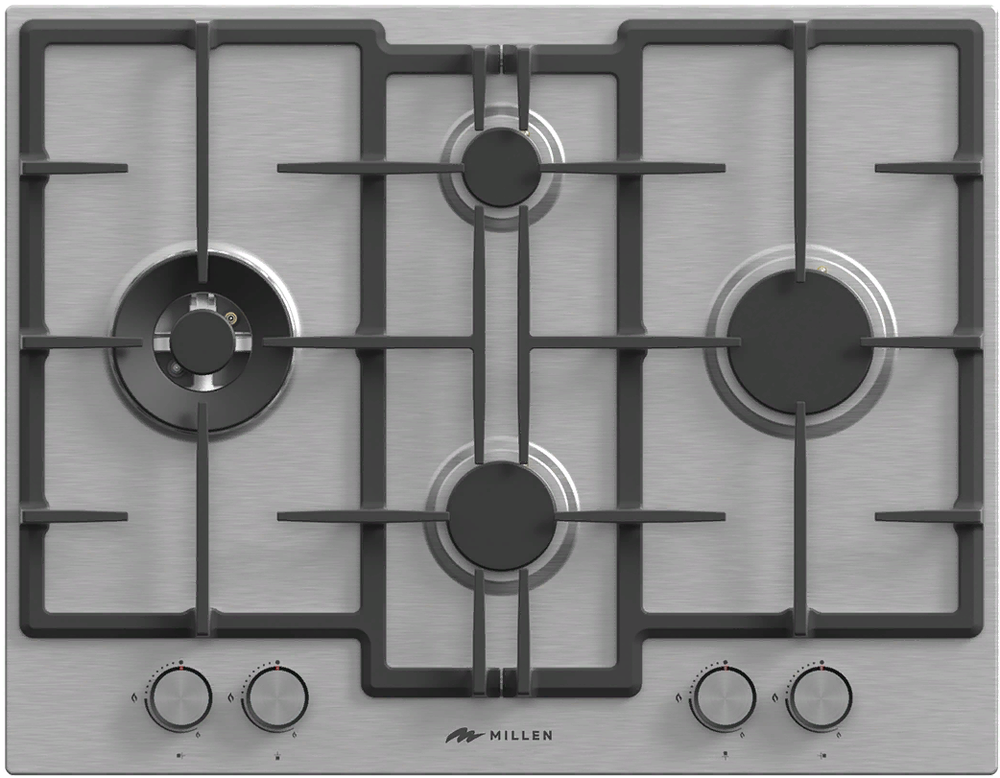 MILLEN MGHD 6501 IX Фото товара: MILLEN MGHD 6501 IX газовая поверхность