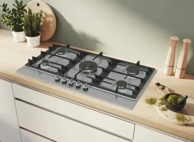 Детальное фото товара: Bosch PCR9A5I90M газовая поверхность