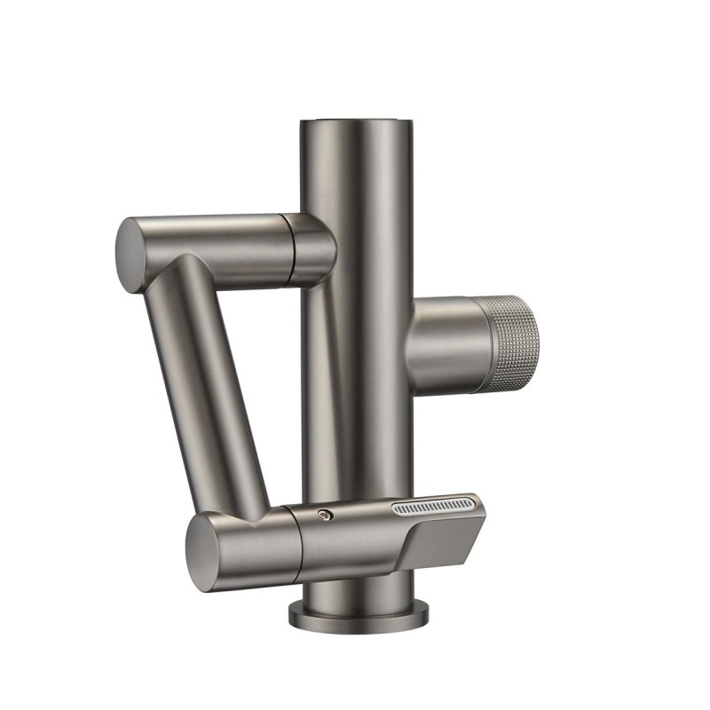 Детальное фото товара: Oulin OL-T9503H, смеситель, графит (серый металик)