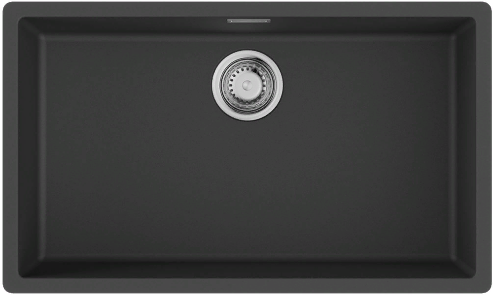 Фото товара: Omoikiri Yamakawa 75T-Integra-BL, мойка, гранит, черный