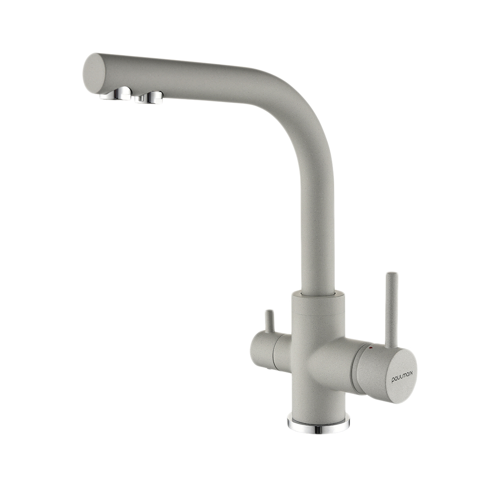 Фото товара: Paulmark ESSEN, смеситель, гранит, серый дым