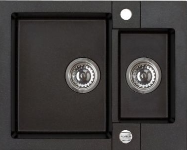 ALVEUS ROCK 80 GRANITAL CARBON-G91, мойка, гранит, черный (с сифоном 1105299) Фото товара: ALVEUS ROCK 80 GRANITAL CARBON-G91, мойка, гранит, черный (с сифоном 1105299)