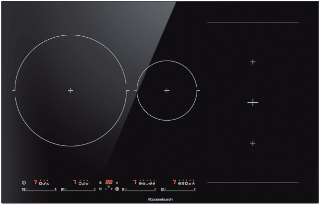 Фото товара: Kuppersbusch KI 8550.0 SR индукционная поверхность