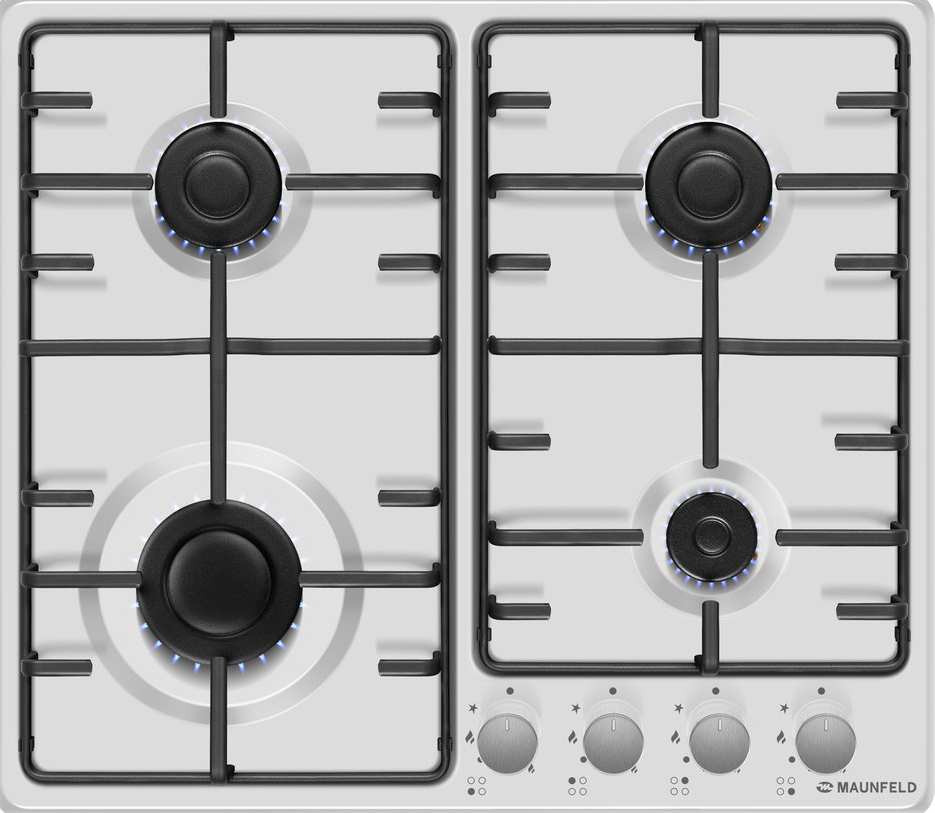 Детальное фото товара: Maunfeld EGHE.64.3STS-EW/G газовая поверхность