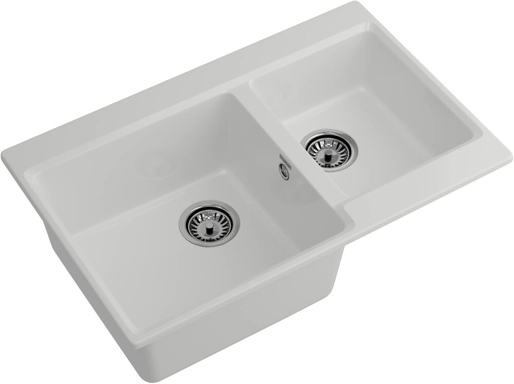 Детальное фото товара: GranFest LEVEL GF-LV-780K, мойка, мрамор, иней