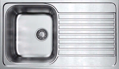Фото товара: Omoikiri Kashiogawa 86 IN, мойка, нерж. сталь, оборачиваемая