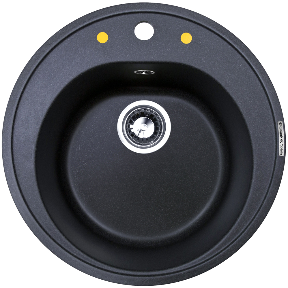 Фото товара: Zigmund & Shtain KREIS 505, мойка, темная скала