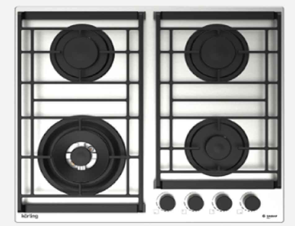 Фото товара: Korting HG 6235 CTX газовая поверхность