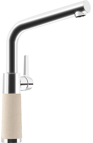 Фото товара: Schock SC-540, смеситель, гранит, хром/эверест