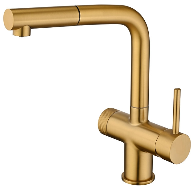 Фото товара: Emar ЕС-7026 PVD Golden, смеситель, золото