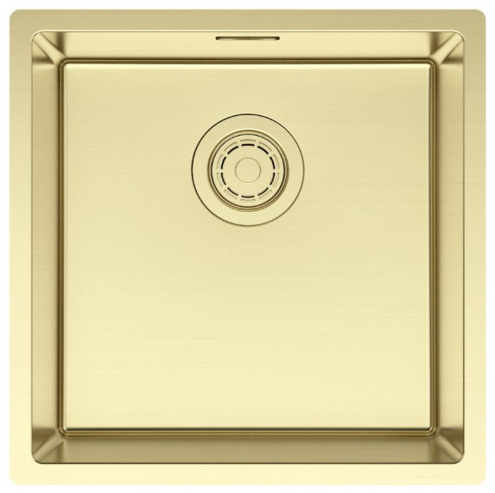 Фото товара: Paulmark LASSAN 44 UNI, мойка, нержавеющая сталь, светлое золото