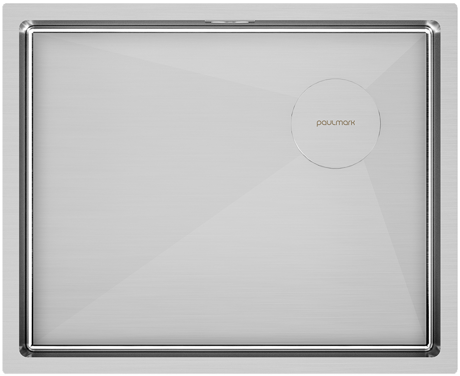 Фото товара: Paulmark NEXT-SKEW 540, мойка, брашированная нержавеющая сталь