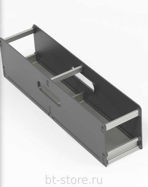 Ninka FlexBox 100 лоток для ящика, темно-серый Фото товара: Ninka FlexBox 100 лоток для ящика, темно-серый