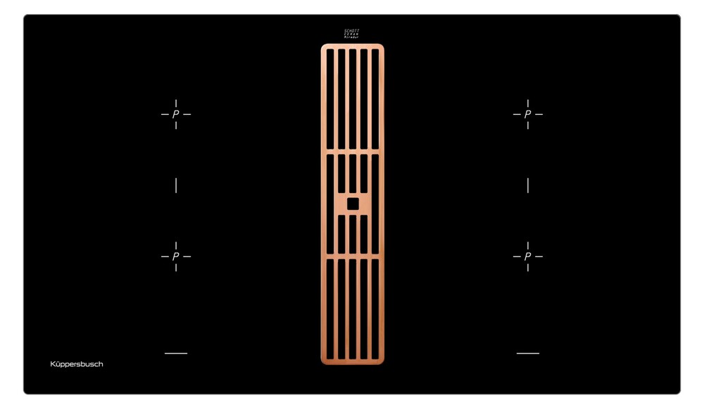 Фото товара: Kuppersbusch KMI 9850.0 SR Copper индукционная поверхность