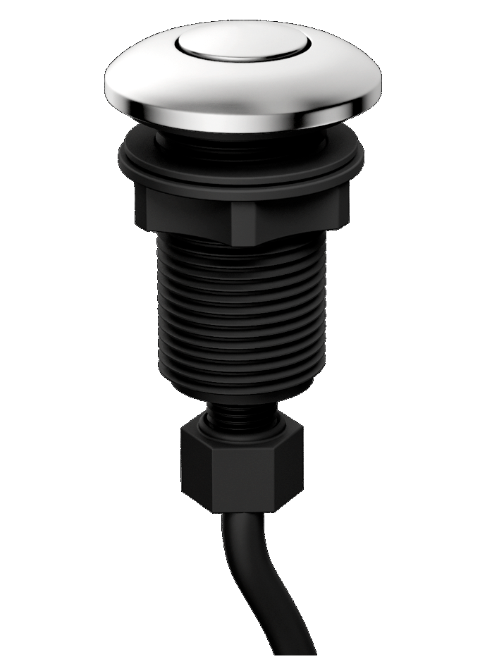 Фото товара: Omoikiri SW-01-C Пневматическая кнопка для измельчителя, хром