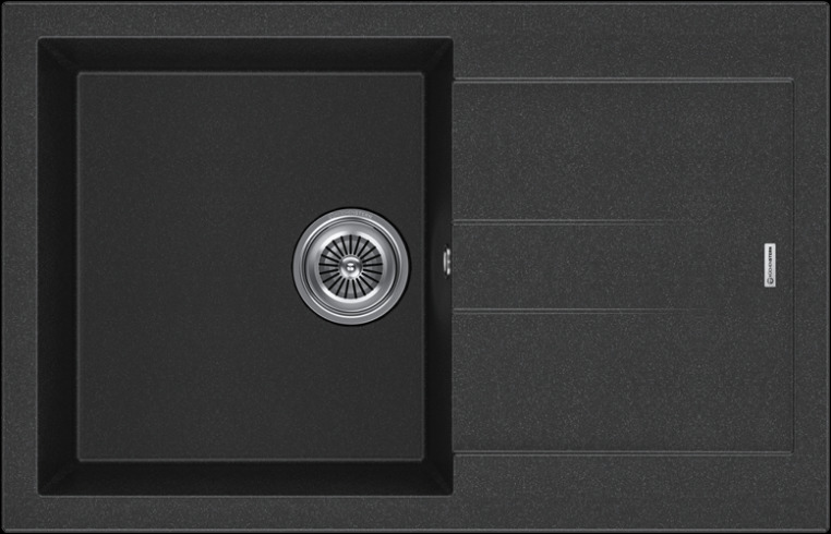 Фото товара: KUCHENSTERN PLAT 50, мойка, гранит, антрацит