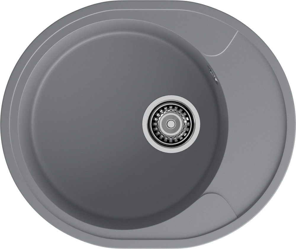 GranFest URBAN GF-UR-857L, мойка, гранит, темно-серый Фото товара: GranFest URBAN GF-UR-857L, мойка, гранит, темно-серый