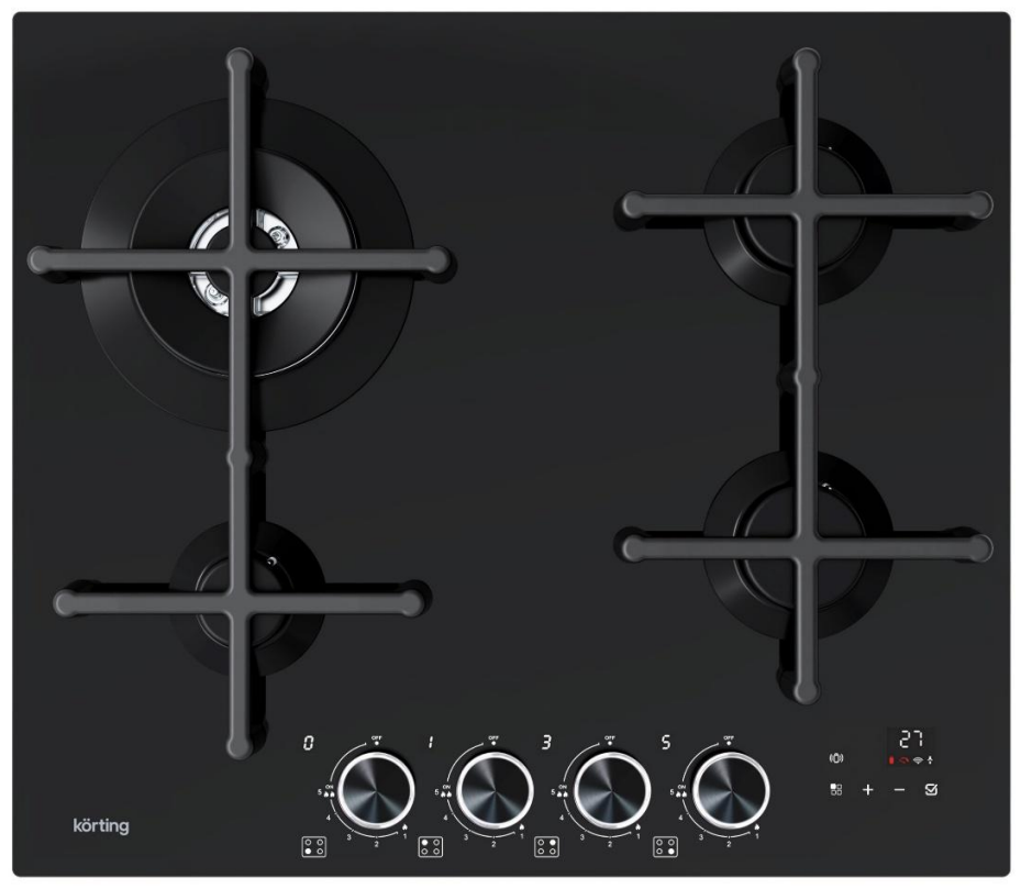 Фото товара: Korting HGG 6766 ICPTN газовая поверхность