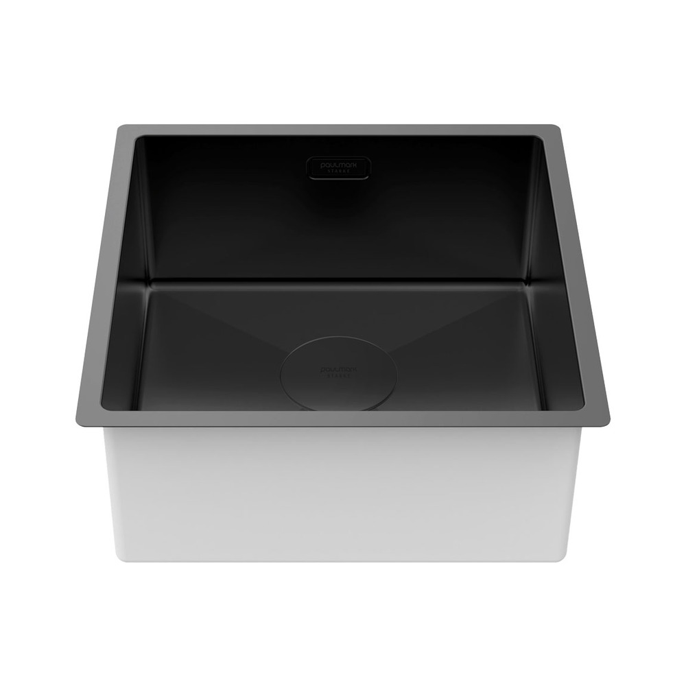 Детальное фото товара: Paulmark NEXT 44 UNI, мойка, нержавеющая сталь, матовый черный