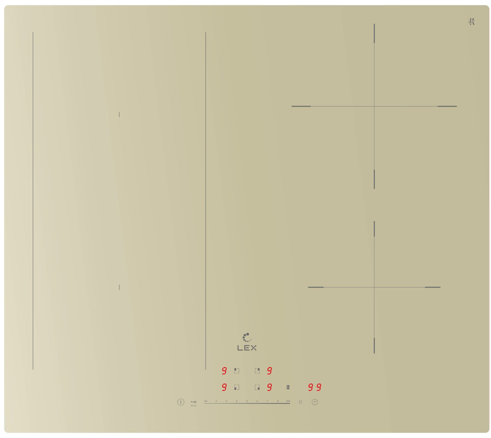 Фото товара: LEX EVI 641A IV индукционная поверхность