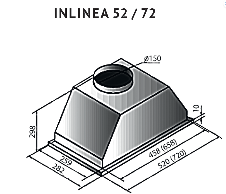 Детальное фото товара: Kuppersberg INLINEA 52 Inox