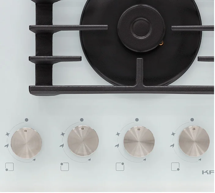 Детальное фото товара: Krona HAGEL 60 WH газовая поверхность