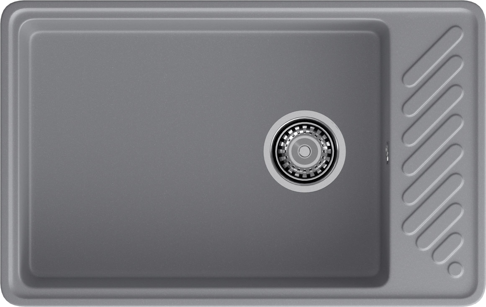 Фото товара: GranFest QUARZ GF-ZL-51, мойка, гранит, темно-серый