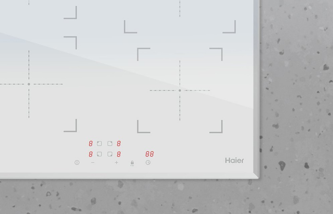 Детальное фото товара: Haier HHY-Y64NVW индукционная поверхность